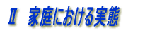 U 家庭における実態